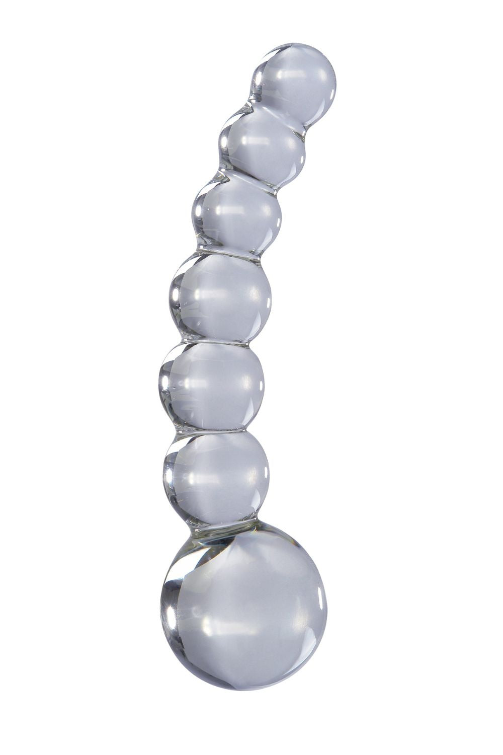 Lille glas butt plug fra Icicles - perfekt til temperaturleg