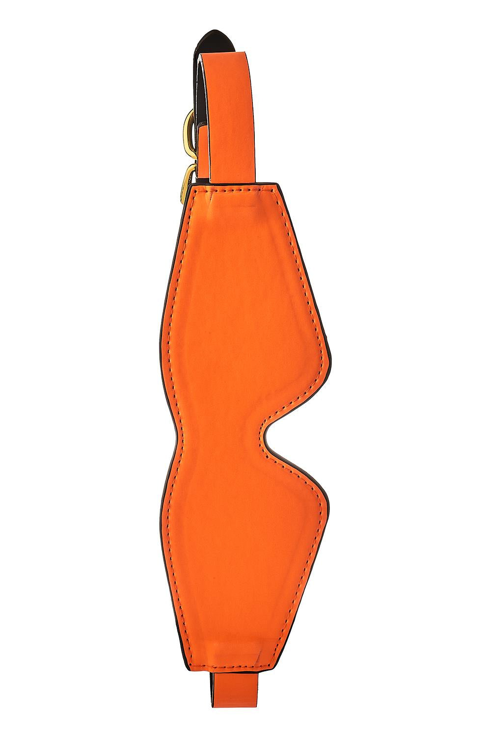 Bondage Maske i Selvlysende Orange design fra Radiant