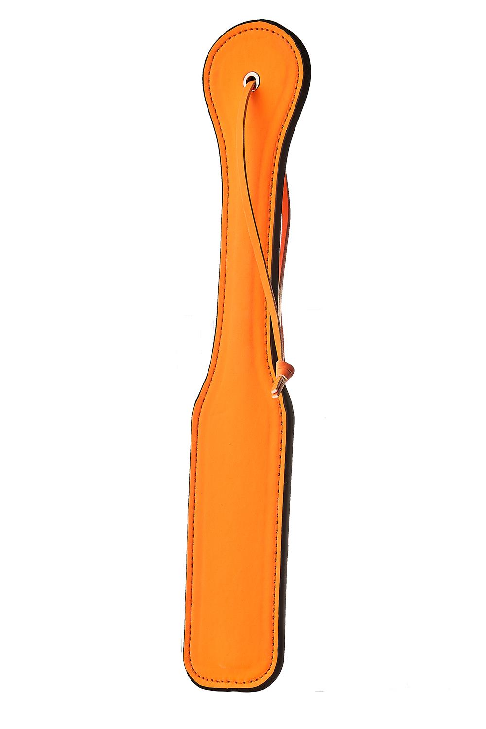 Orange Paddle til BDSM og Bondage fra Radiant med Selvlysende effekt