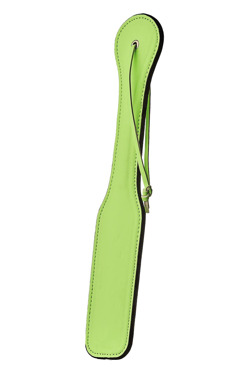 BDSM Paddle til bondage og BDSM leg i grønt design fra Radiant