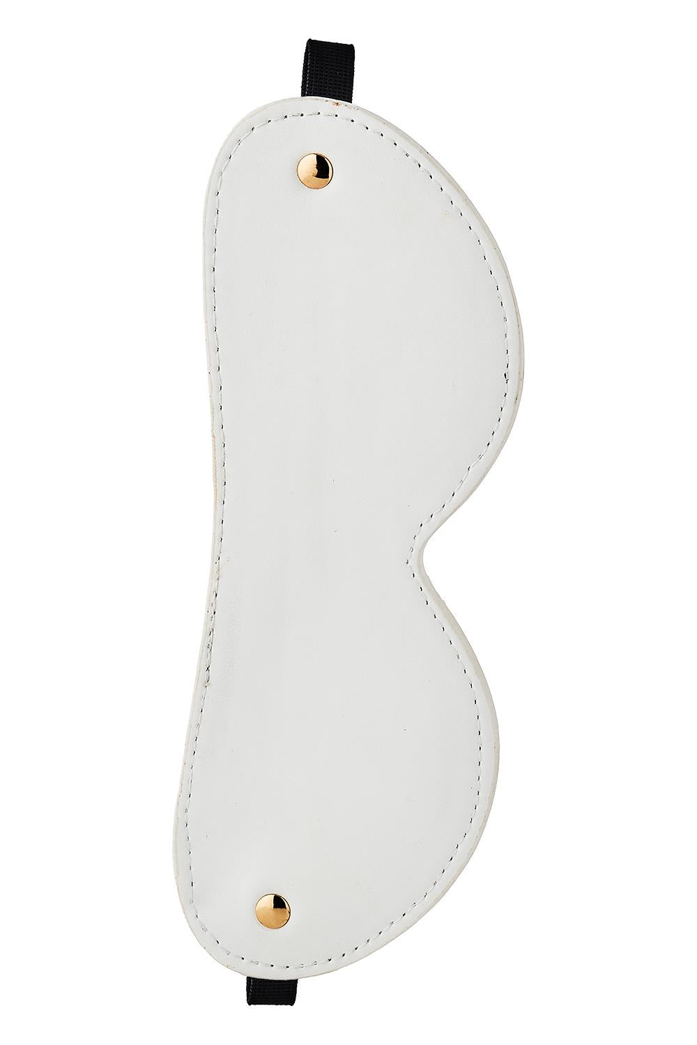 Hvid BDSM maske