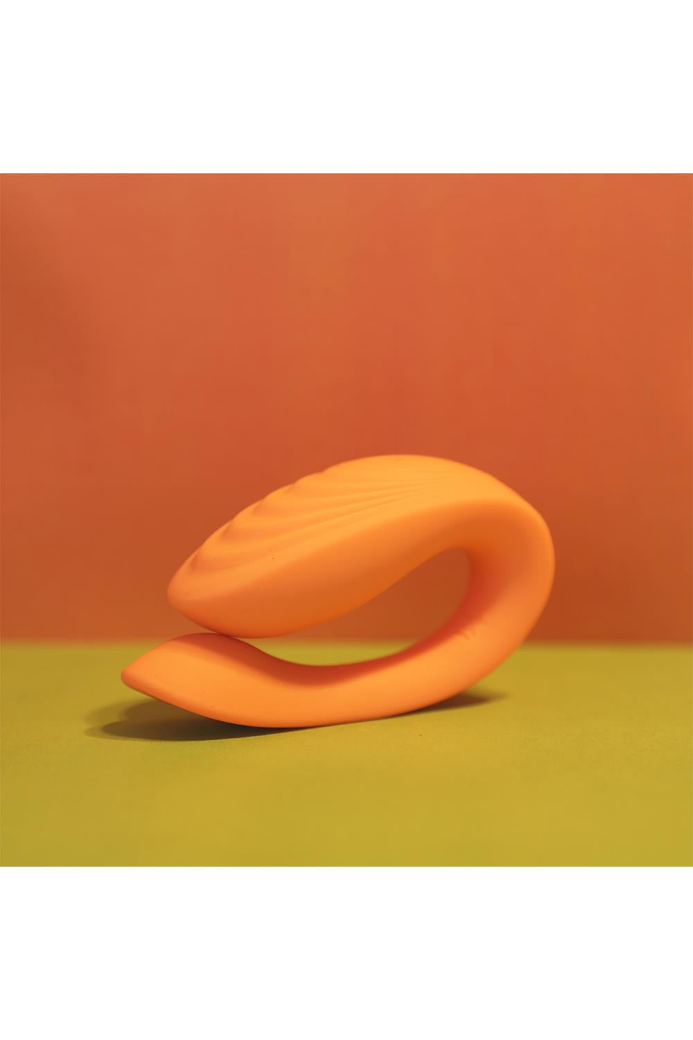 Eksklusiv Vibrator til Par i smuk Orange Farve fra GLAM