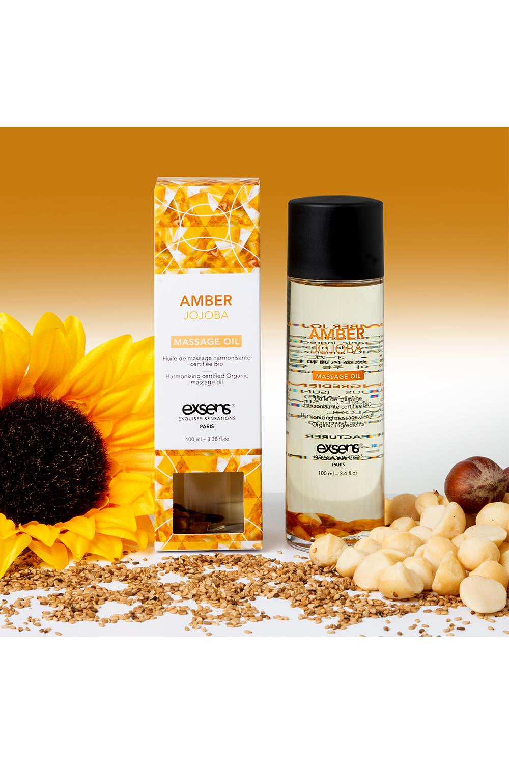 ORGANIC AMBER JOJOBA - MASSAGE OLIE