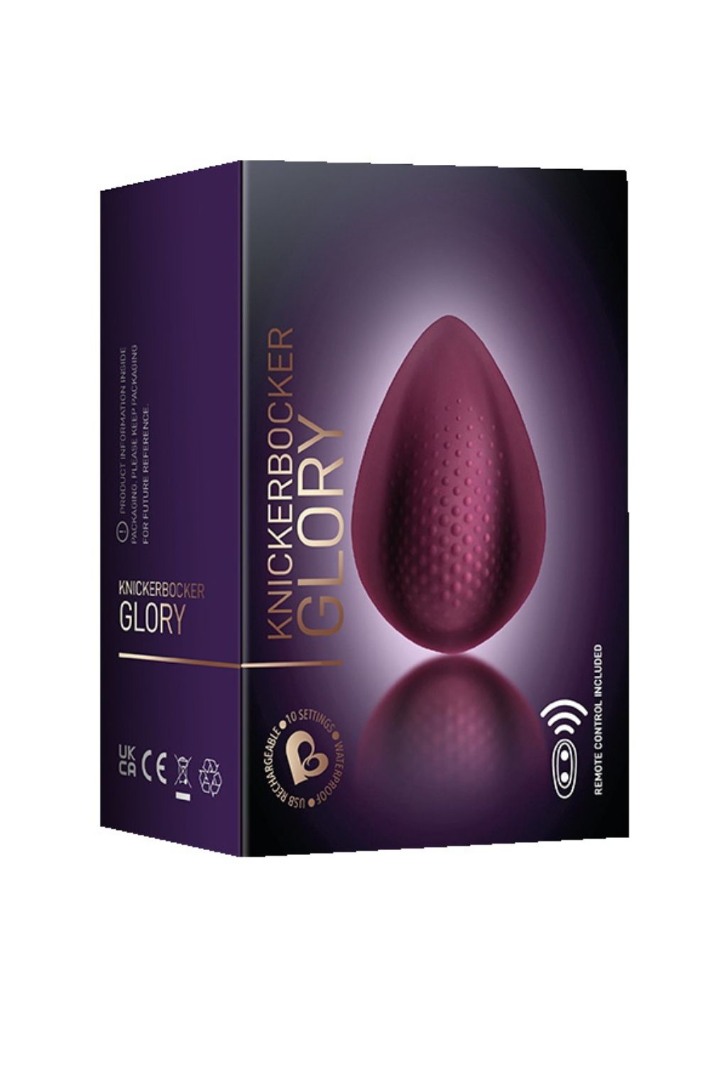 Klitorisvibrator fra Rocks Off - Knickerbocker Glory - med nubret overflade