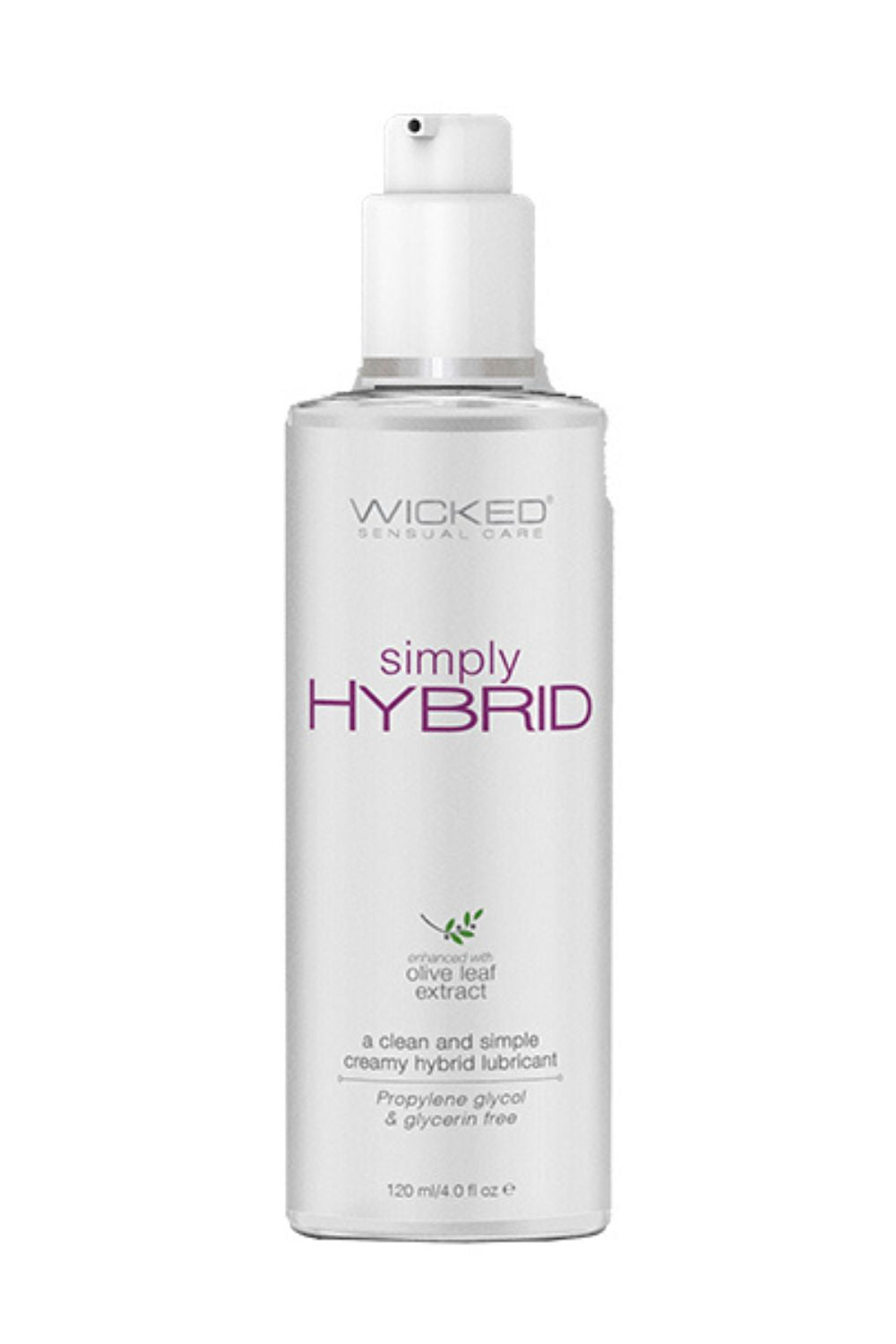 Glidecreme fra Wicked - Simply Hybrid - vegansk og glycerinfri