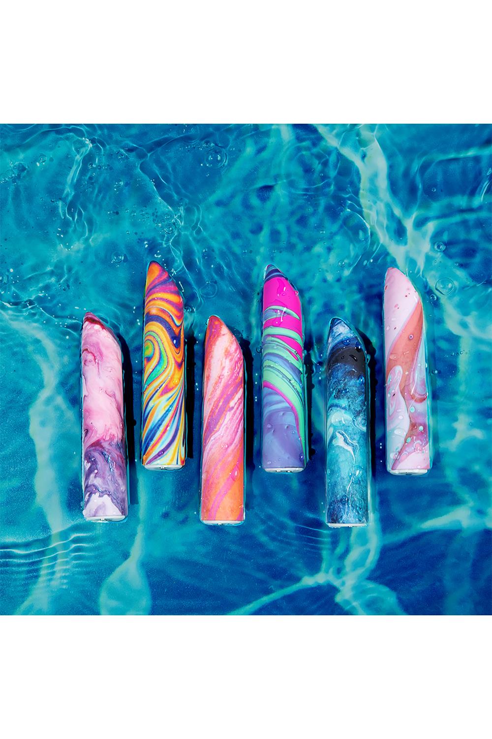 Bullet Vibratorer fra Limited Addiction i smukke farvetige designs