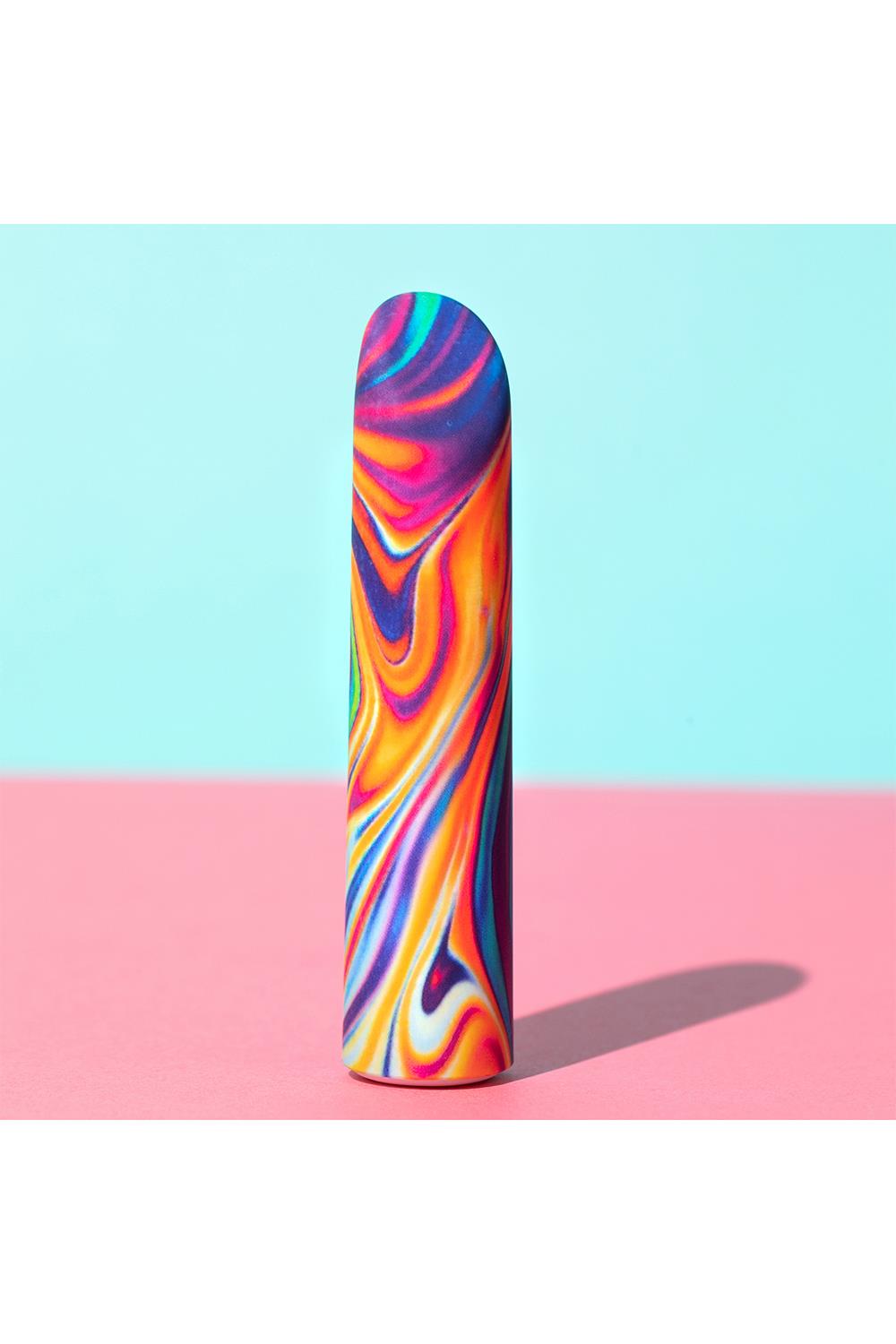 Farverig Klitoris Vibrator fra Limited Addiction - Psyche