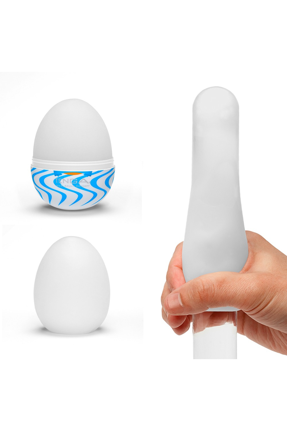 Masturbator Sleeve fra Tenga Wind Design