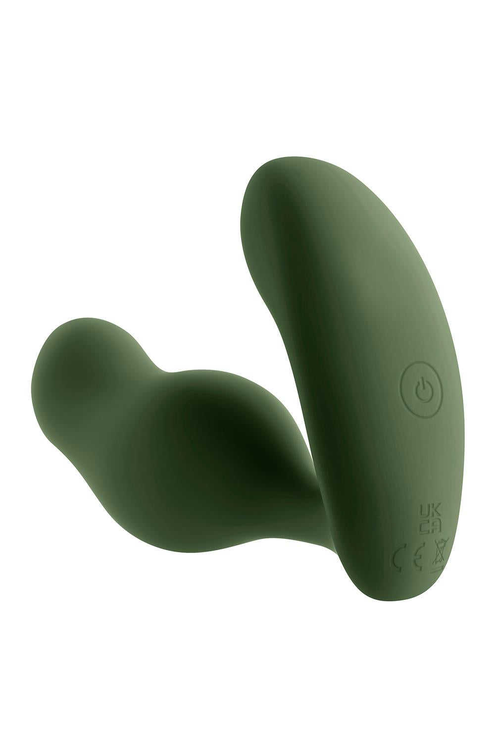 The Sergeant Butt Plug i grøn med Vibrator