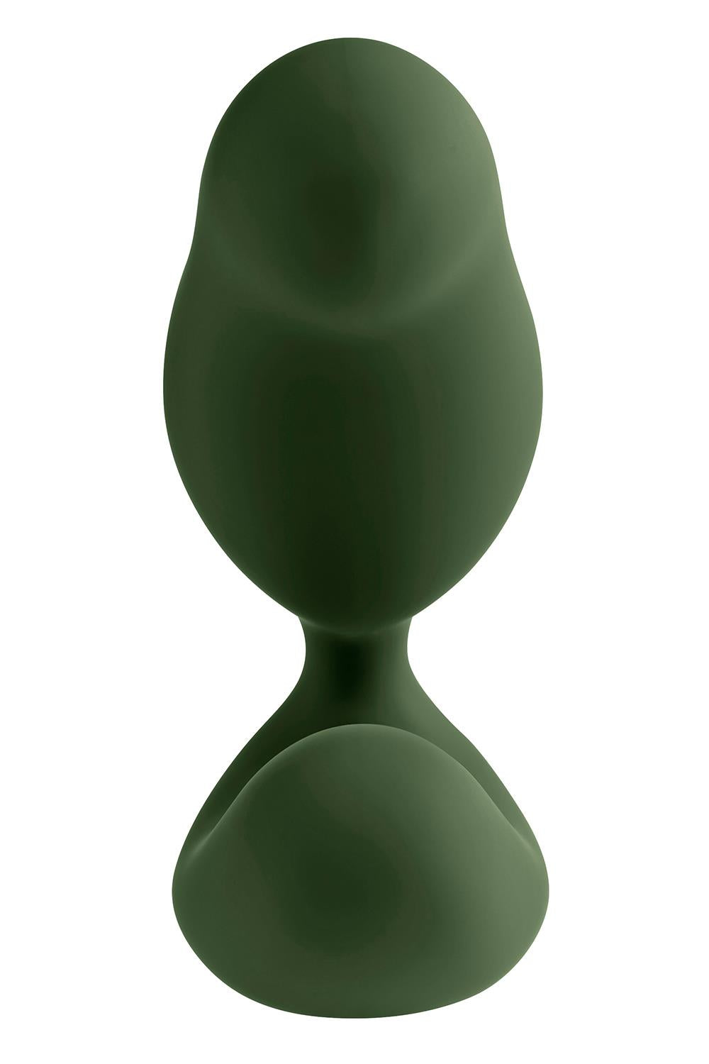 Vibrator Butt Plug i grøn - The Sergeant
