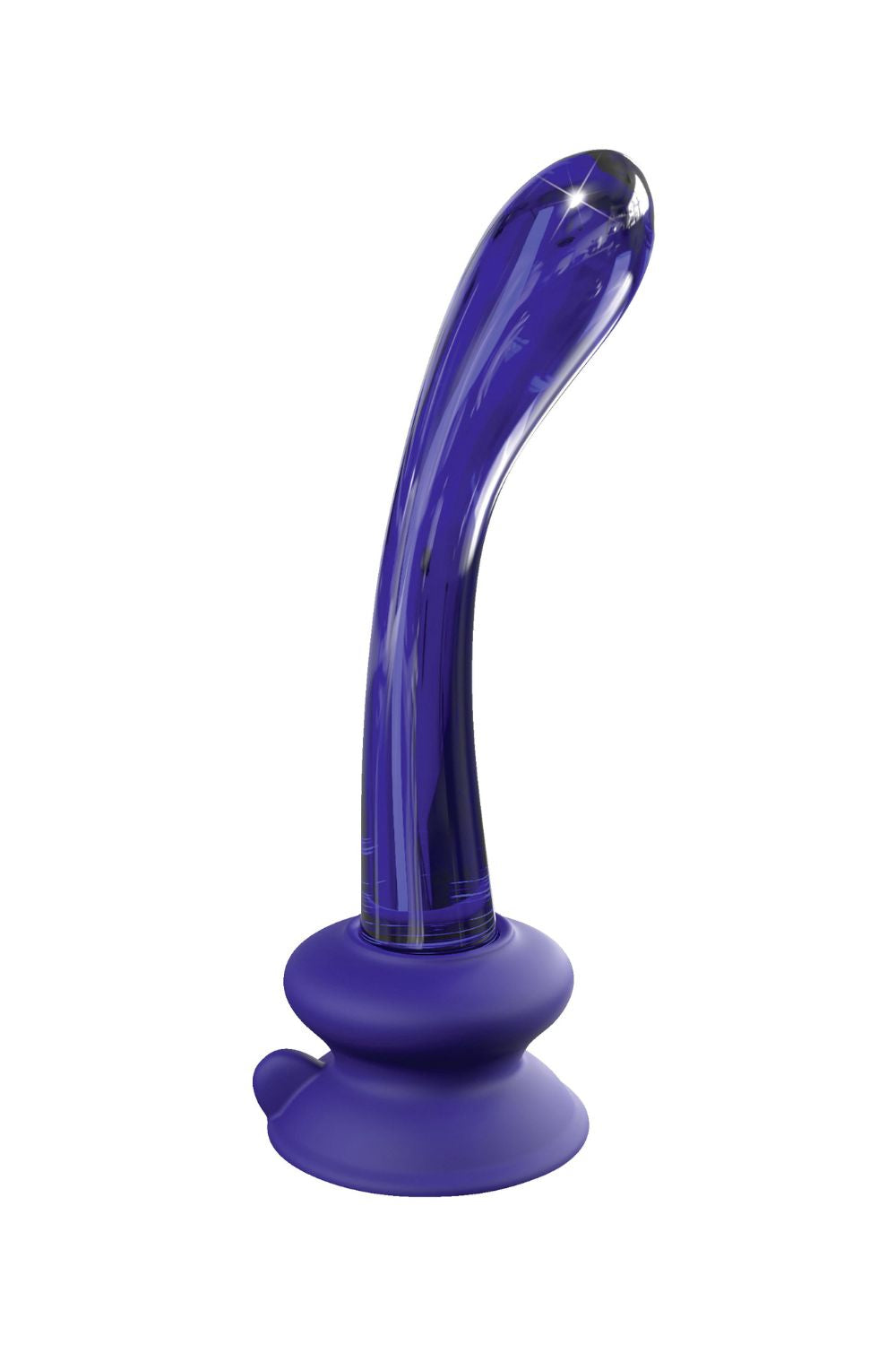 Icicles Glas Dildo med sugekop - No 89