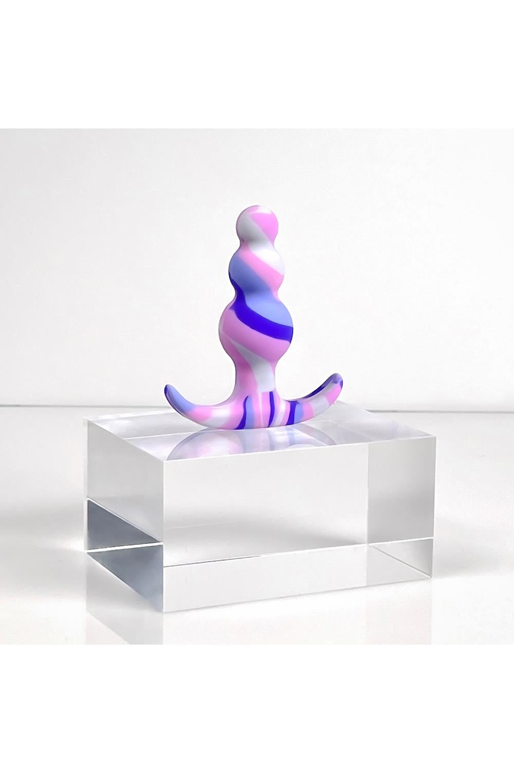 Buttplug i Smukke Lille Blå Hvide farver fra Avant