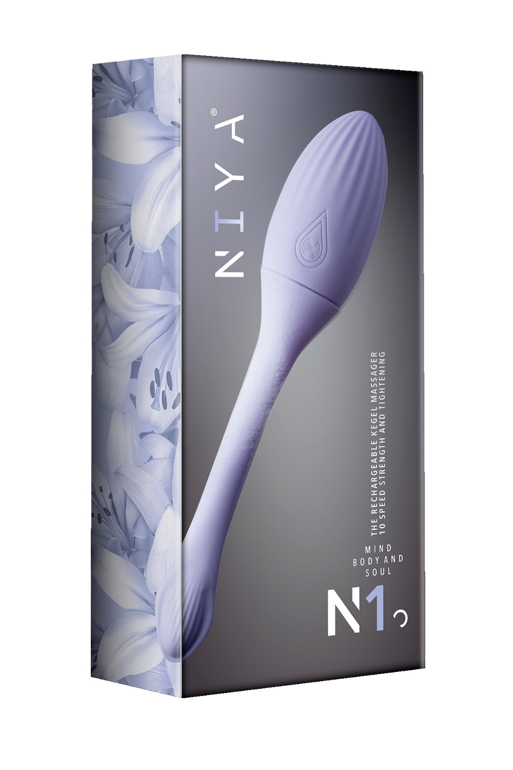 Niya 1 Vibrator Æg i flot Lilla farve og Fjernbetjening