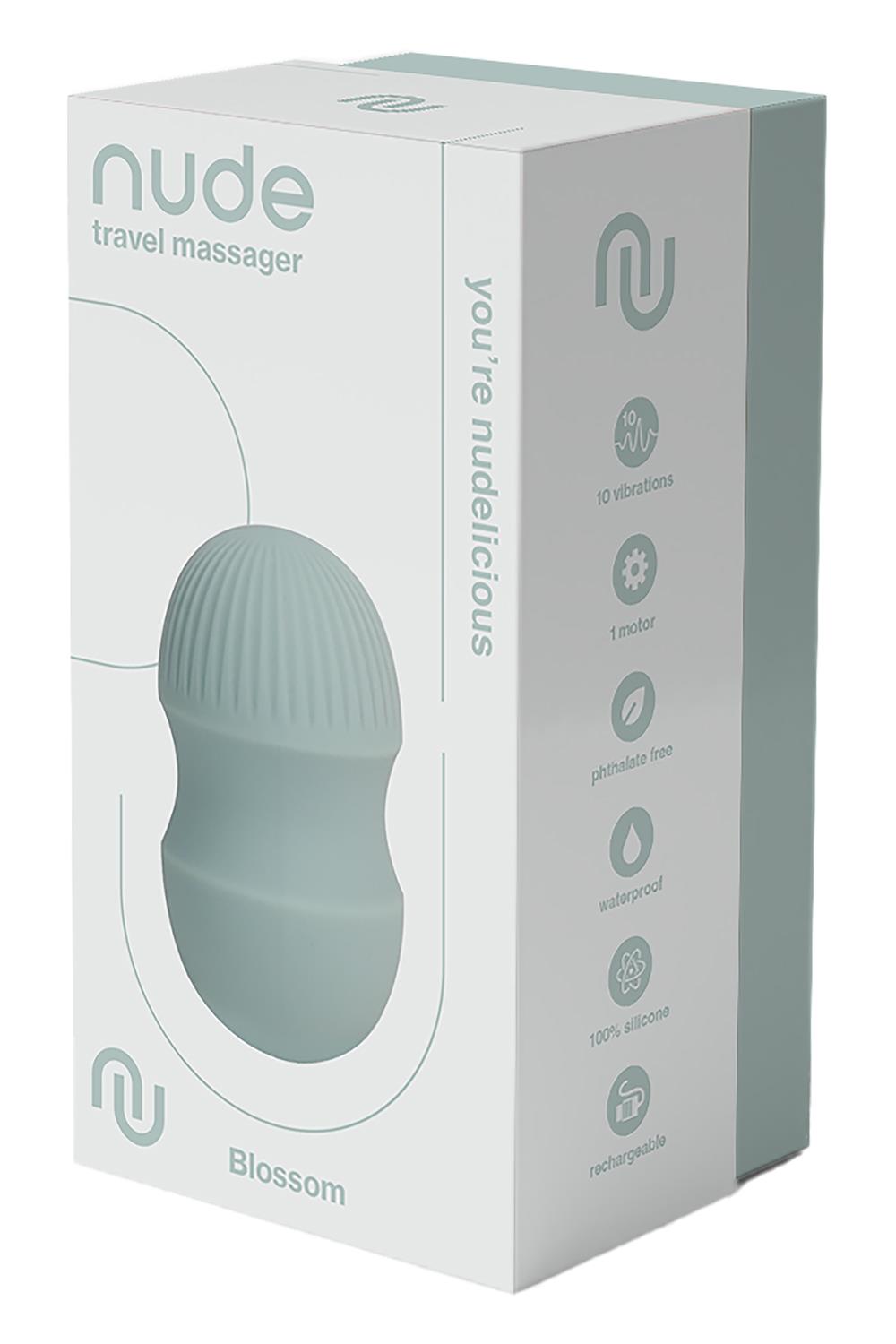 Nude Travel Massager - Blossom edition