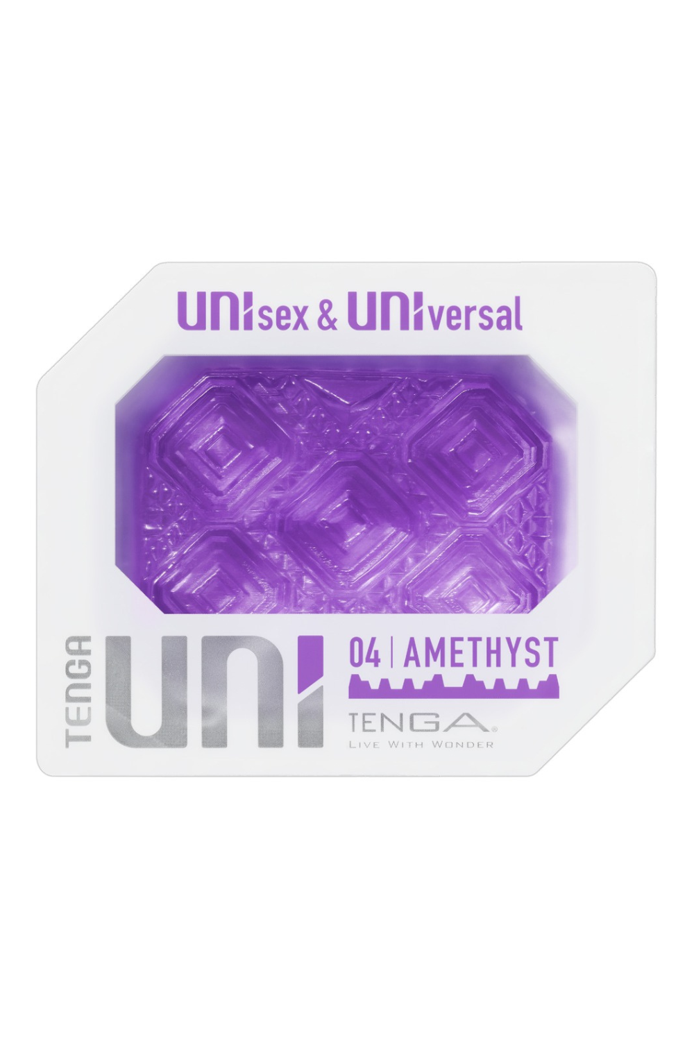 TENGA UNI UNISEX Amethyst Unisex Masturbator
