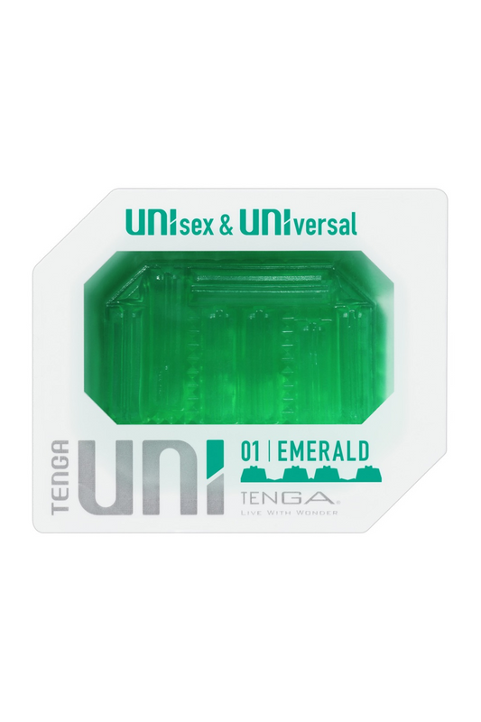 TENGA Uni Emerald Unisex Masturbator Sleeve i Grøn