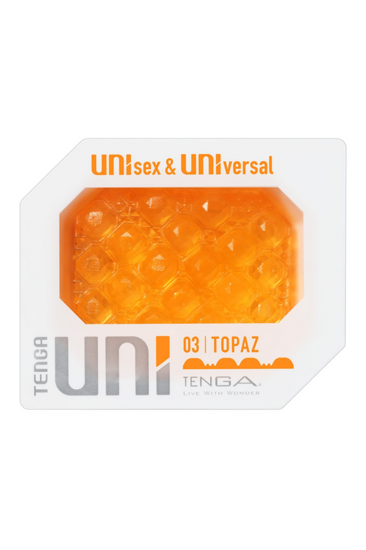 TENGA UNI Topaz Klitoris og Penis Masturbator Sleeve - Unisex