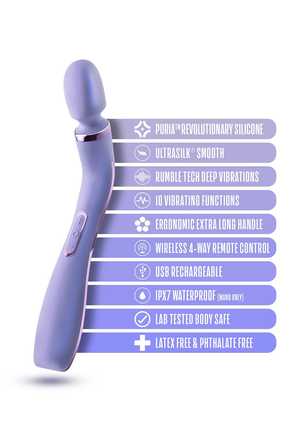 Wand Vibrator fra Wellness Specifikationer